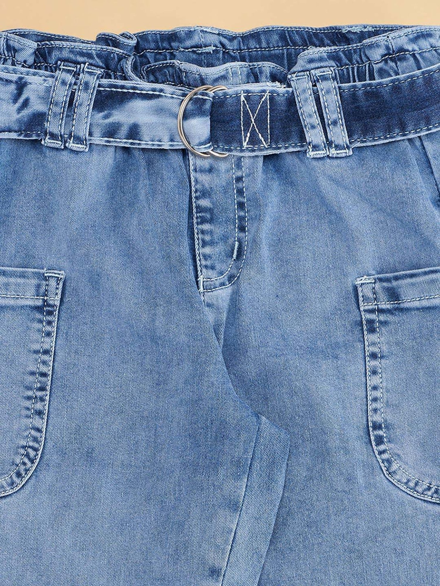 Pantaloons Junior Blue Regular Fit Jeans