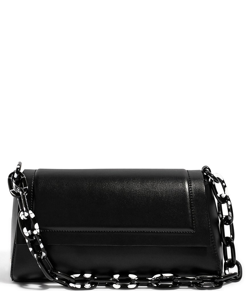 House of Want How We Fashion Vegan Leather Chain Strap Shoulder Bag