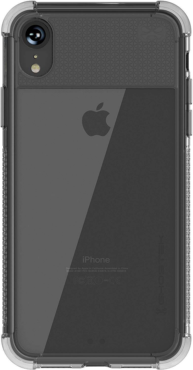 Moshi Vitros Clear Case for iPhone 11 - For Apple iPhone 11 Smartphone - Clear, Raven Black - High Gloss