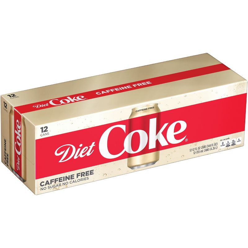 Diet Coke Caffeine Free - 12pk/12 fl oz Cans