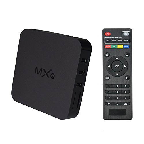 MXQ Android 4.4.2 Amlogic Quad Core HDMI 1080P Wifi Smart TV Box Streaming Media Player