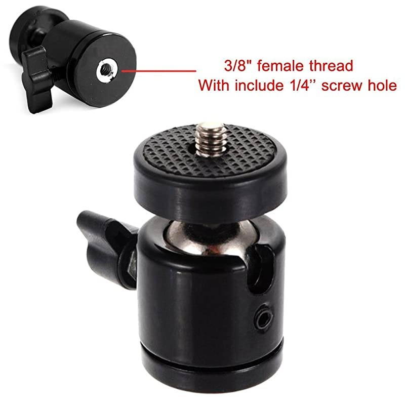 14 Swivel Mini Ball Head Screw Tripod Mount for DSLR Camera Camcorder Light Bracket