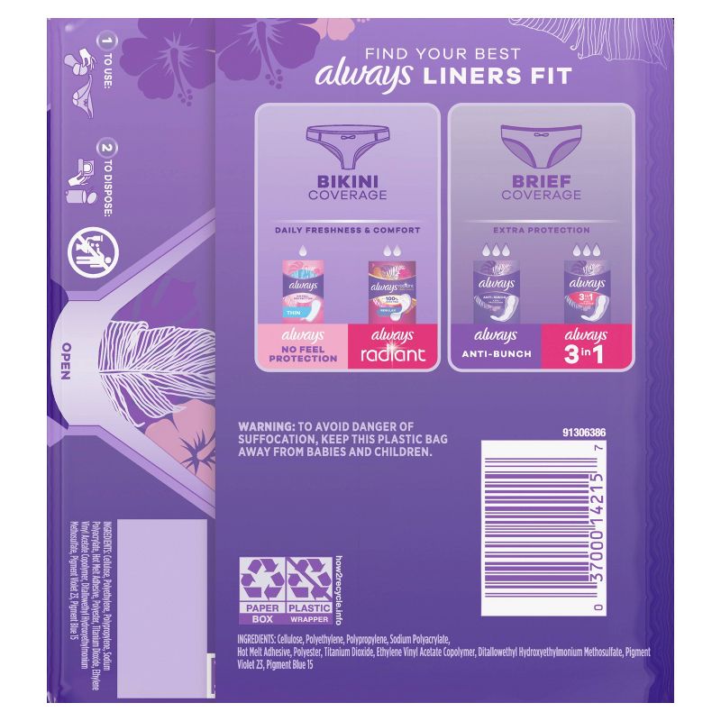 Panty Liners - Regular Absorbency - 120ct - up & up™