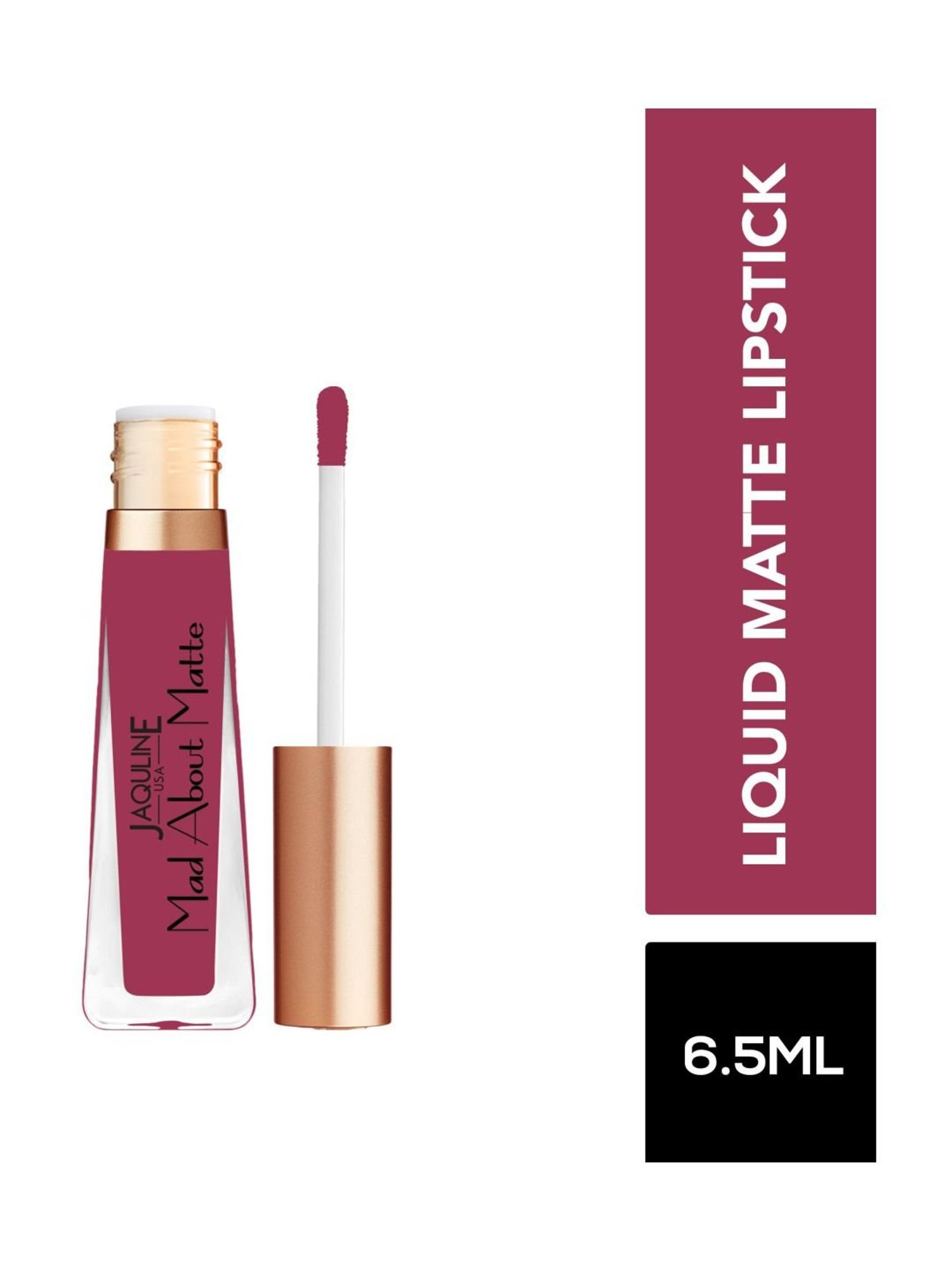Jaquline USA Mad About Matte Liquid Lipstick Very Berry - 6.5 ml