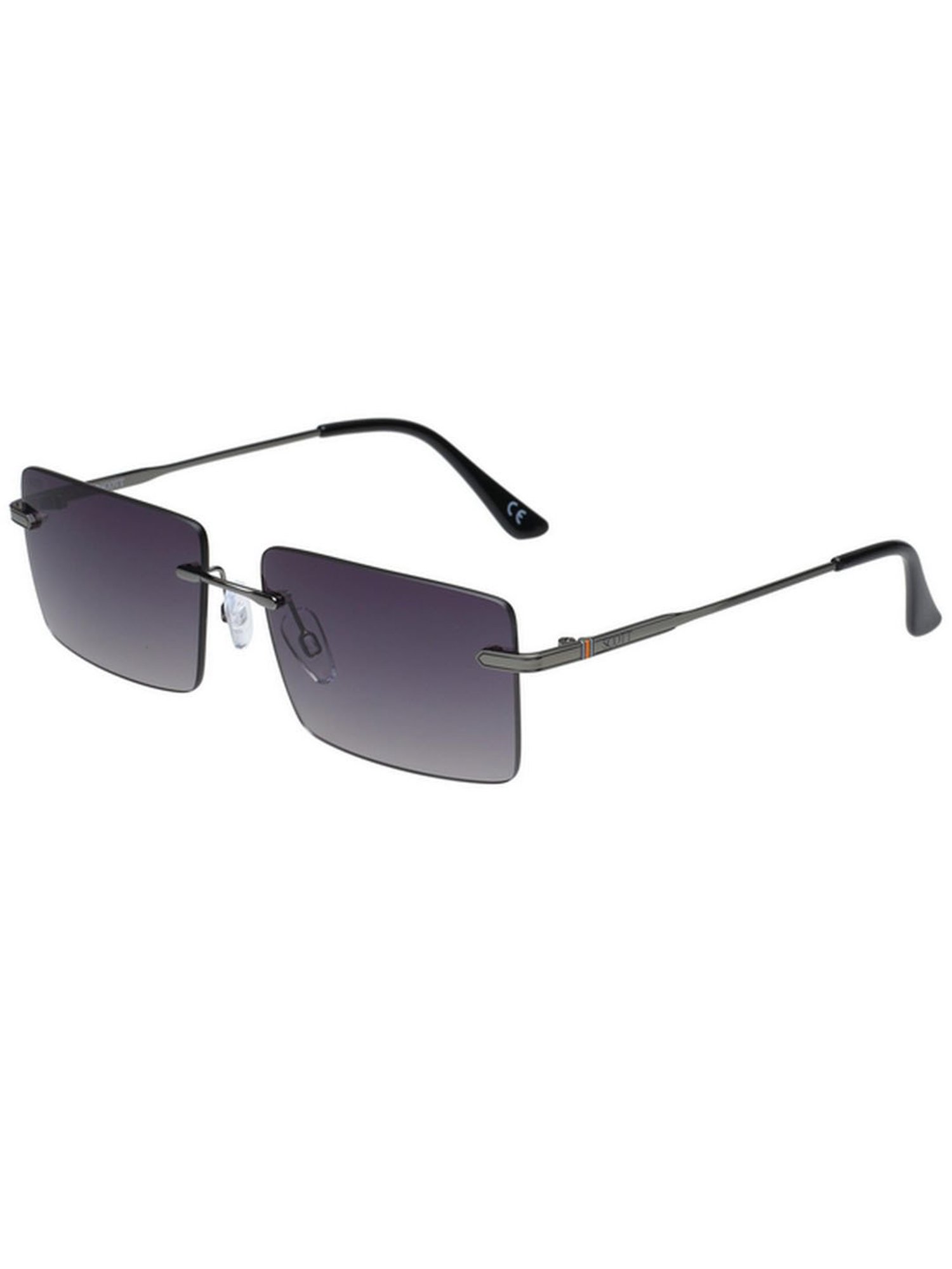 SCOTT Grey Rectangular UV Protection Unisex Sunglasses