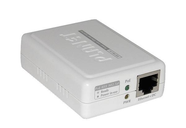 Planet POE-151 IEEE 802.3af Power Over Ethernet Injector (Mid-Span)