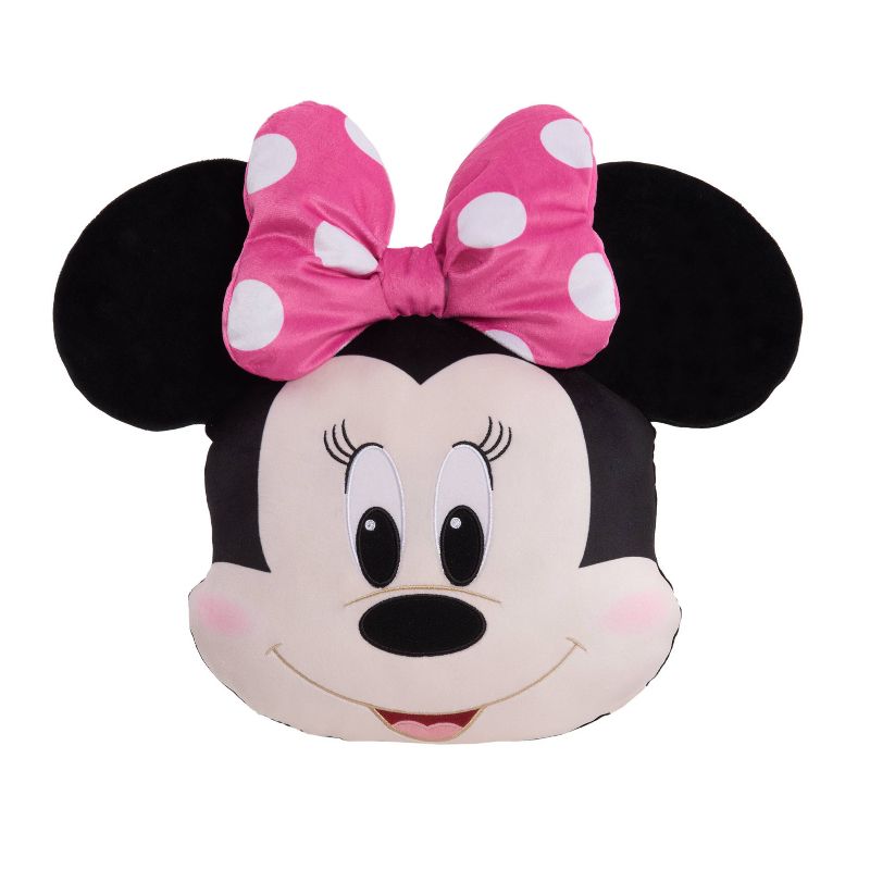 Minnie Mouse Character Head Plush