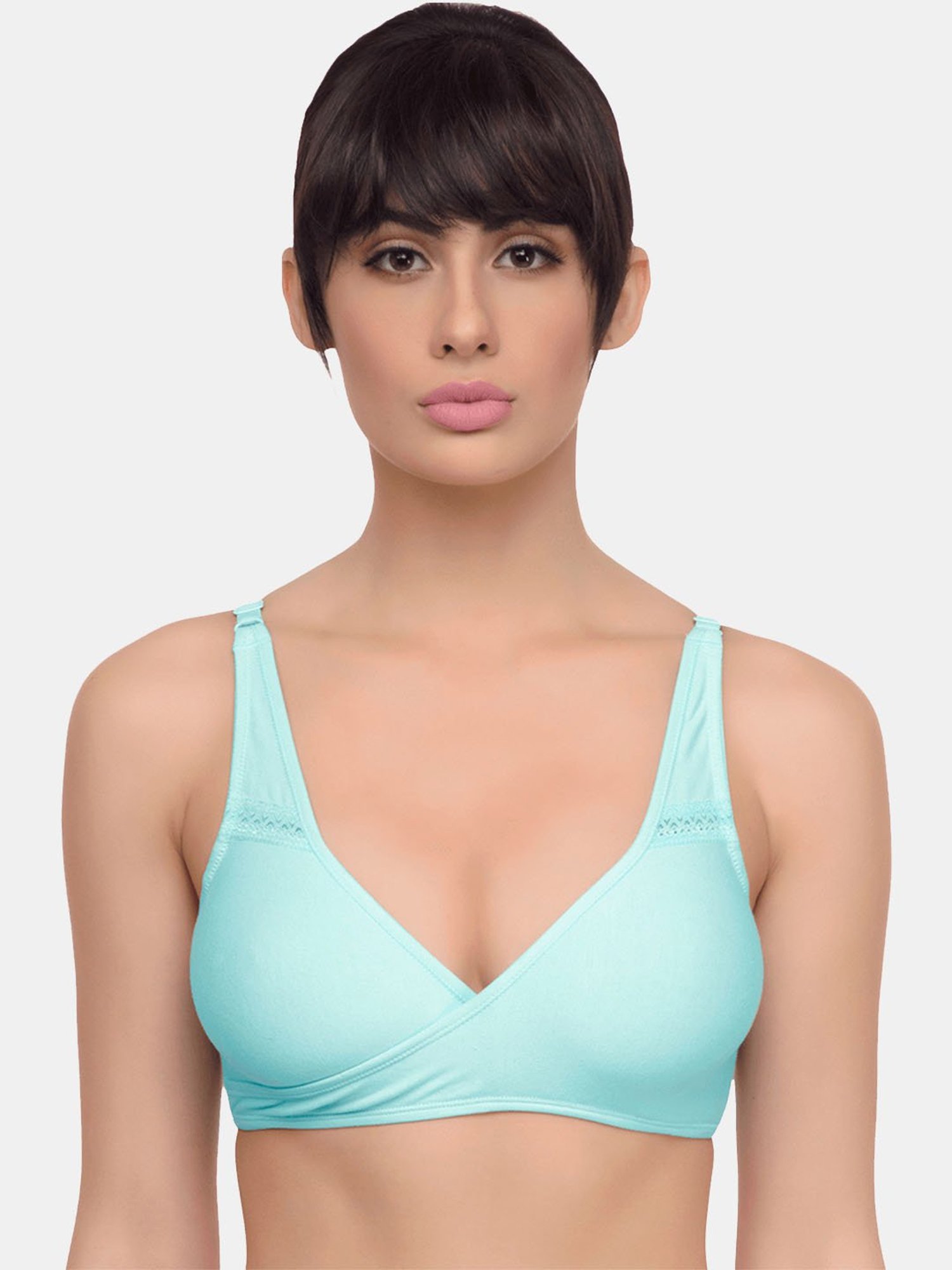 Inner Sense White Non Wired Non Padded Nursing Bra