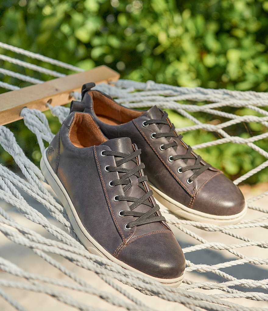 Born Men's Allegheny Leather Lace-Up Sneakers