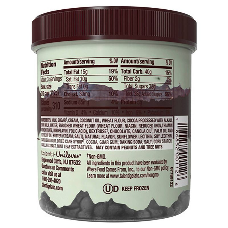 Talenti Gelato Layers Mint Fudge Cookie - 11oz