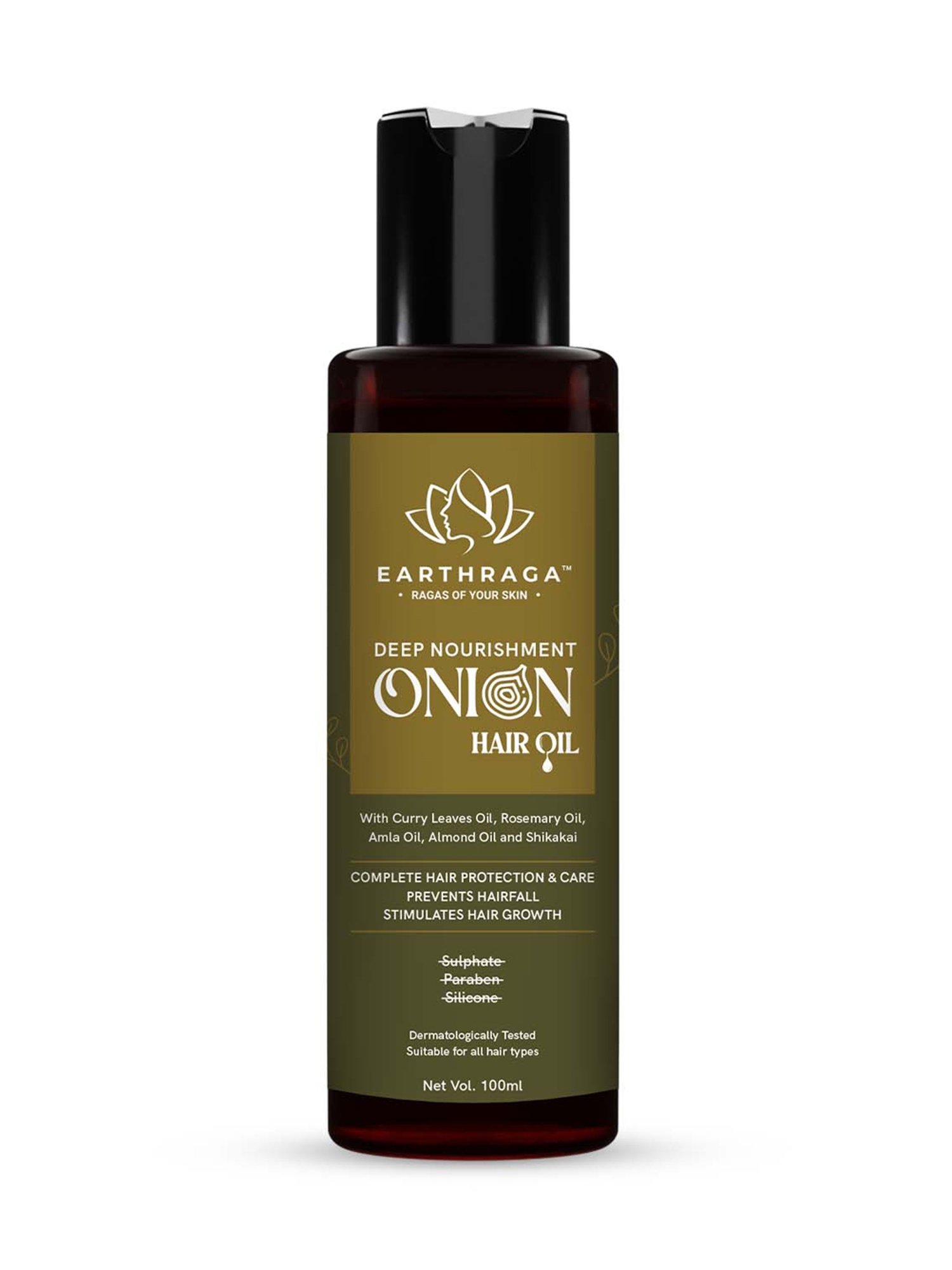 Earthraga Deep Nourishment Onion Hair Oil - 100 ml