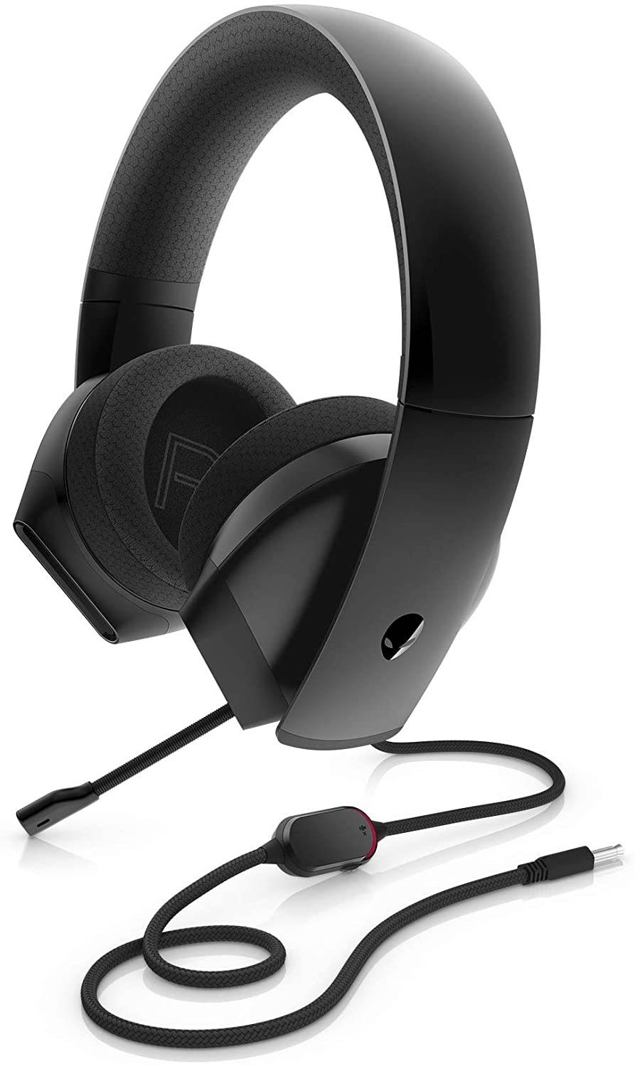 Stereo PC Gaming Headset AW310H: 50mm Hi-Res Drivers - Sports Fabric Memory Foam Earpads - Works with PS4 Xbox One & Switch via 3.5mm Jack