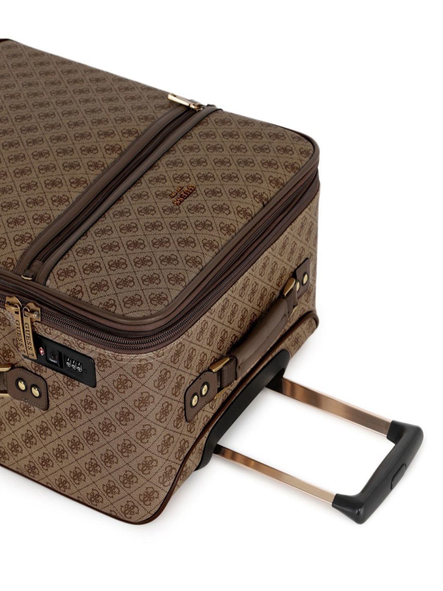 Guess Latte 8 wheels Medium Soft Cabin Trolley Bag