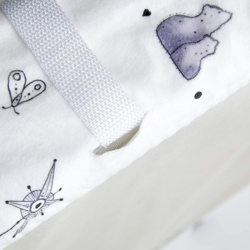 JumpOff Jo Waterproof Fitted Changing Pad Cover - Soft Plush Minky Fabric - Bears