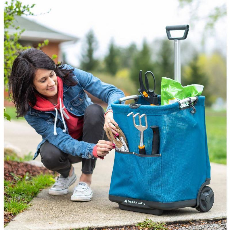 Gorilla Carts Collapsible Soft-Sided Folding Cart