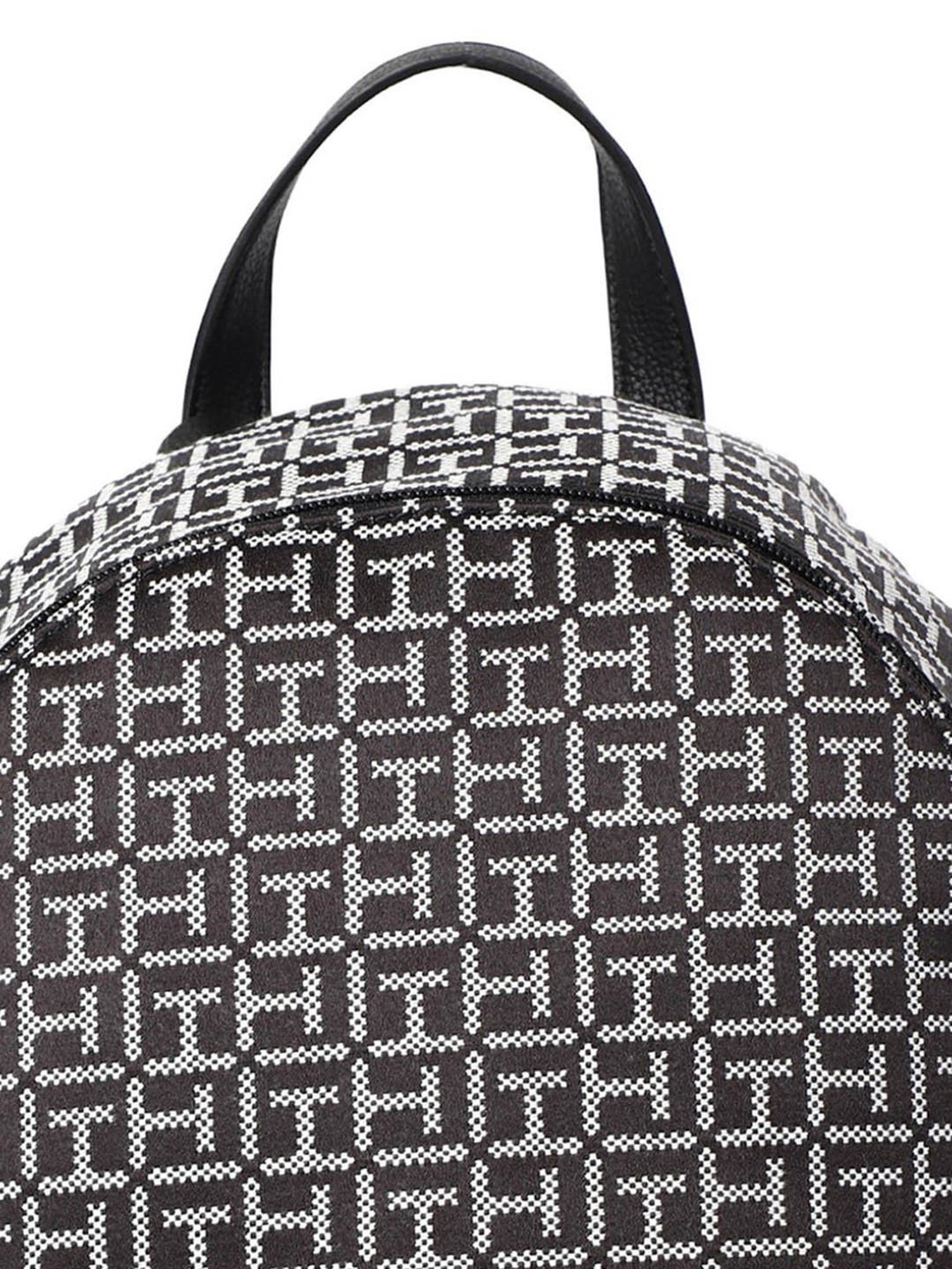 TOMMY HILFIGER Black WILDER II Logo Backpack