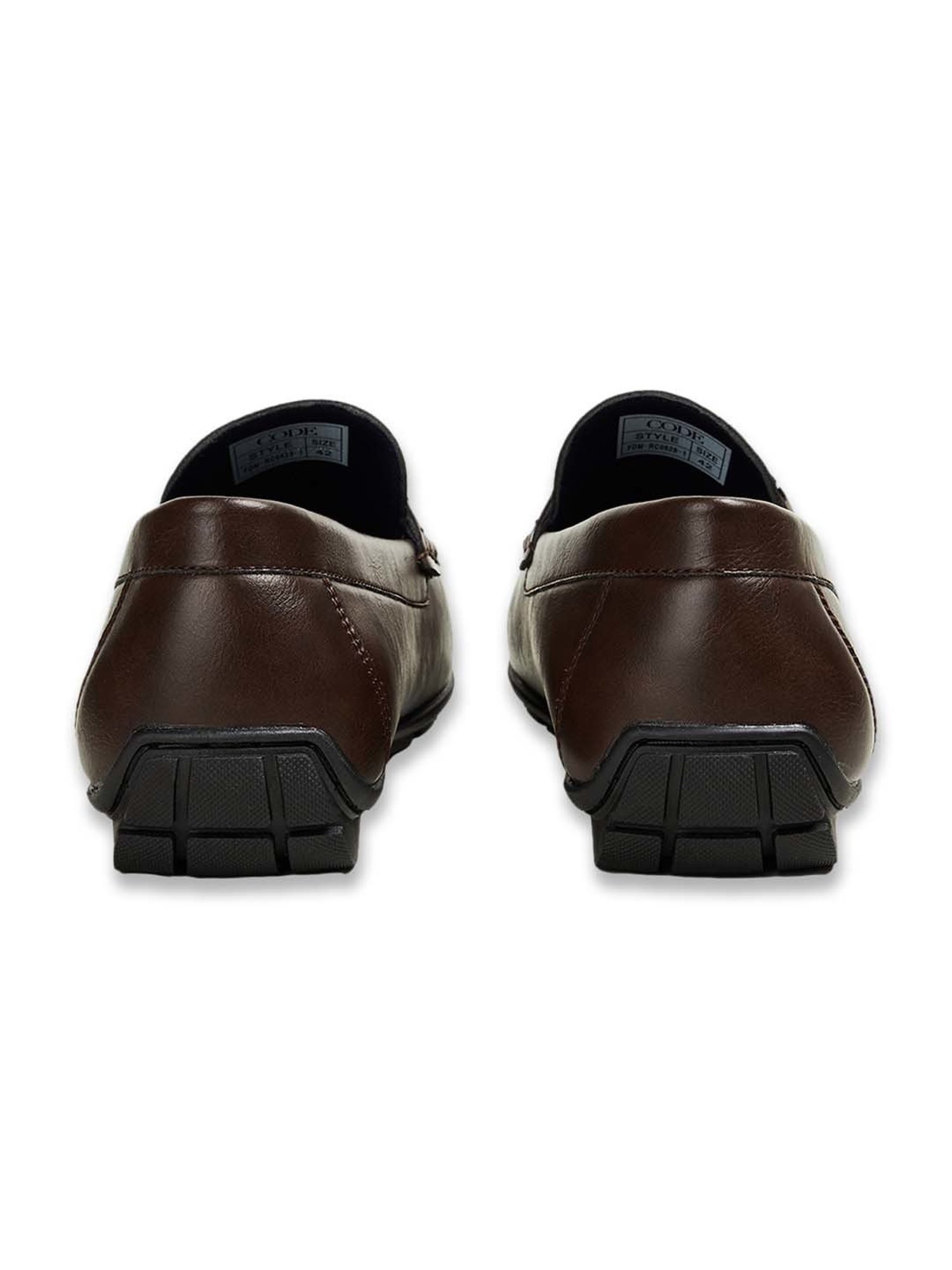 Code by Lifestyle Men's Brown Formal Loafers