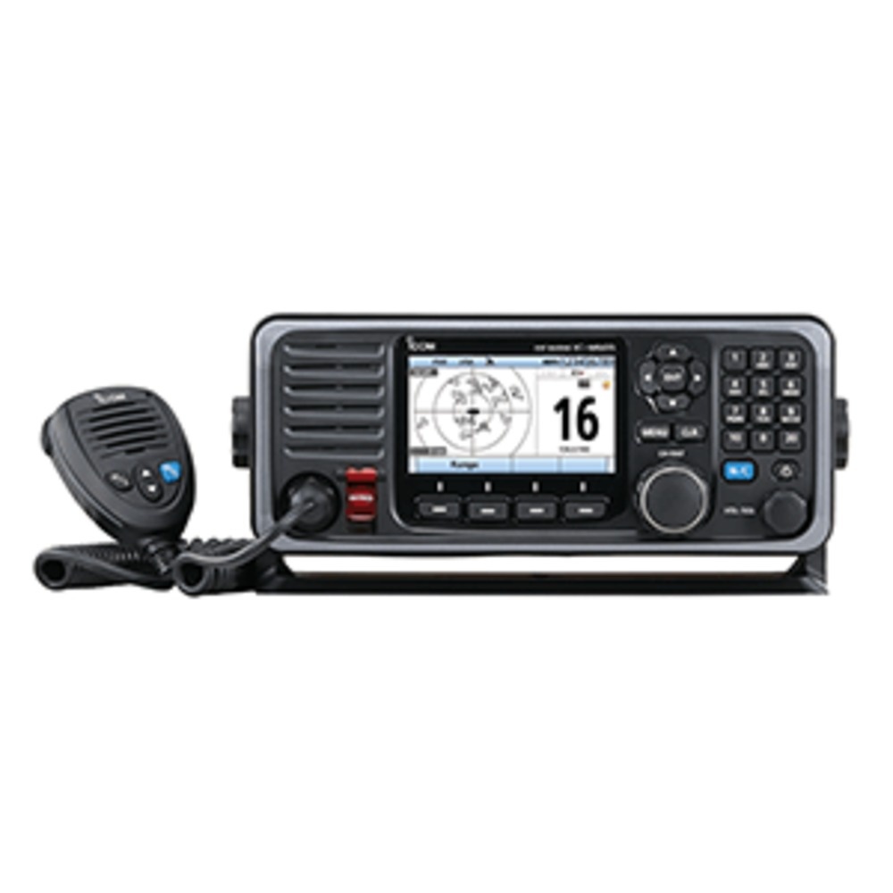 Icom M605 Fixed Mount 25W Vhf W/Color Display, Ais & Rear Mic Connector  Channels - Available = None ; Dsc Class = None