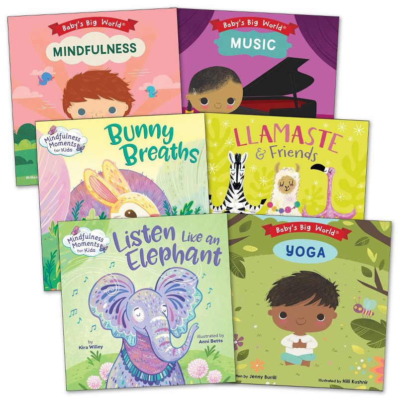 Kaplan Early Learning Toddler Peacefulness Book Set - Set of 6
