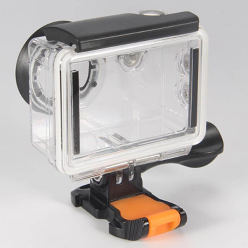 Outdoor With Red Filter Housing Durable Waterproof Case Accessories Transparent Action Camera Use Sport Underwater For EKEN H9R