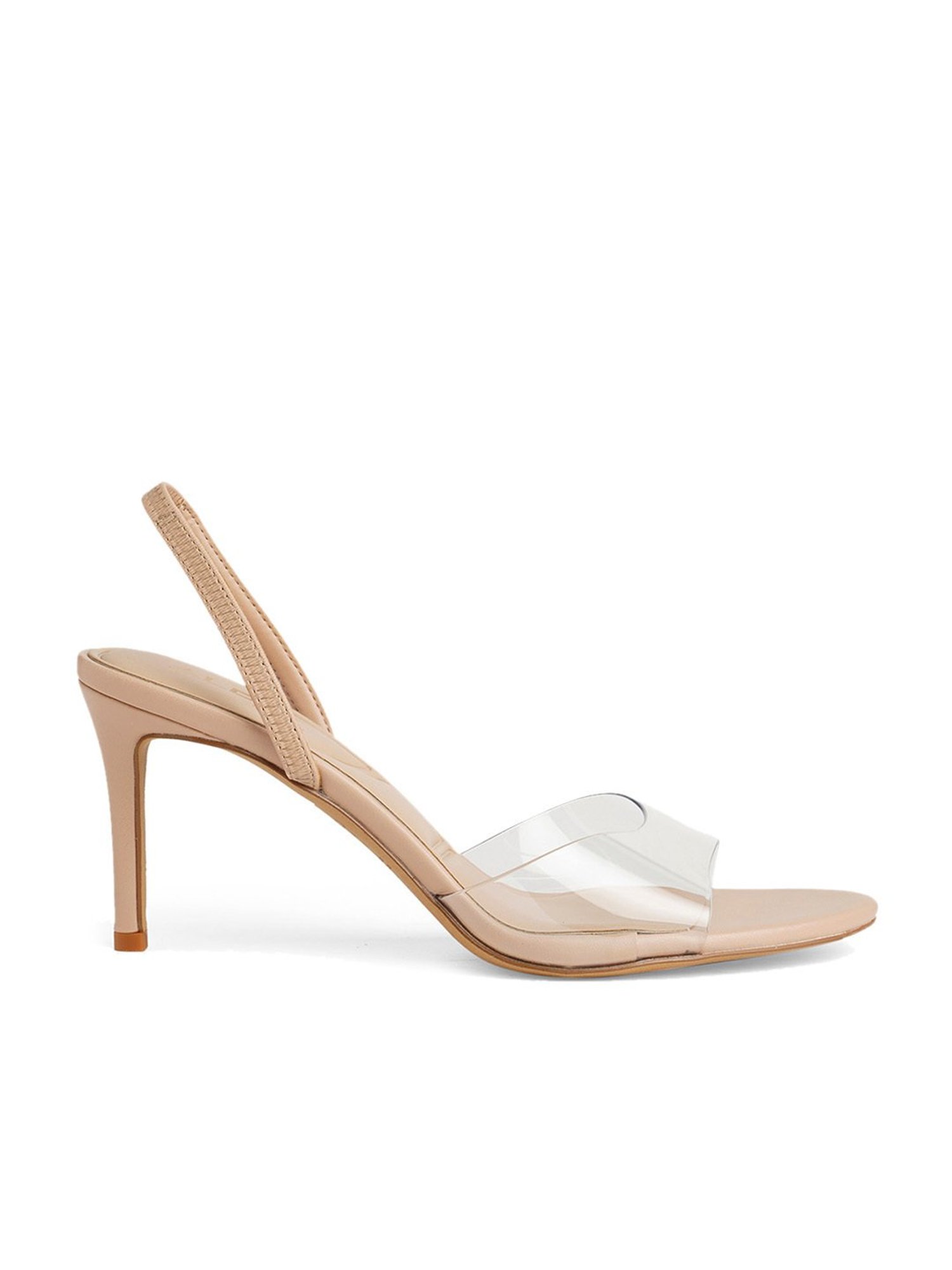 Aldo Women's Beige Sling Back Stilettos