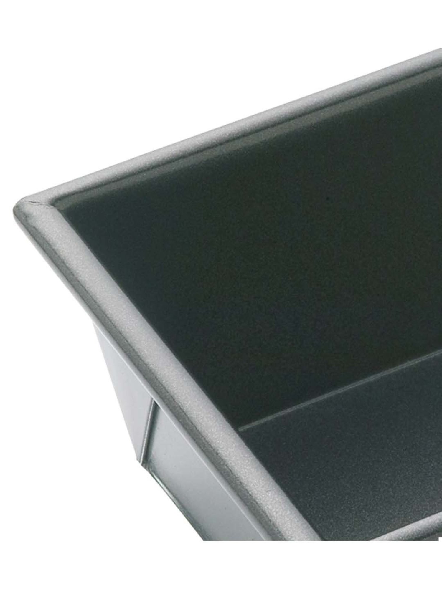 MasterClass Grey Carbon Steel Non-Stick Box Sided Loaf Pan