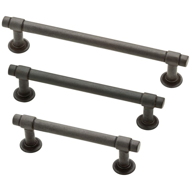Franklin Brass 10pk 5" Francisco Pull Soft Iron Nickel