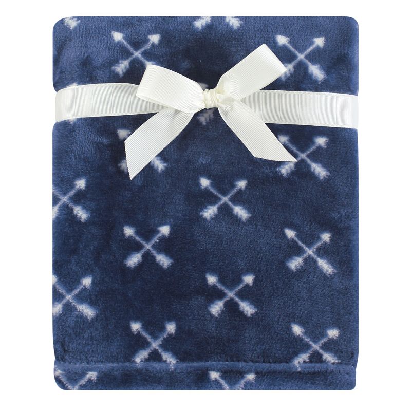 Luvable Friends Baby Plush Blanket and Security Blanket, Terrazzo Elephant, One Size