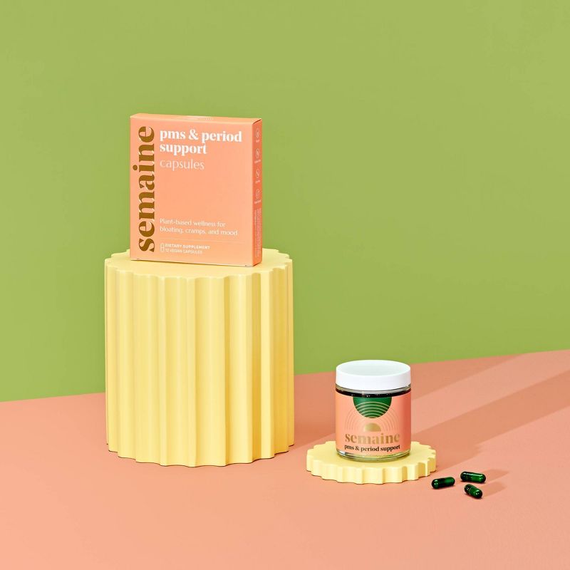 Semaine Health Plant-Based Menstrual Relief Pill - 12ct