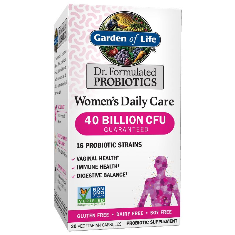 Garden of Life Women's Probiotics Daily Care Capsules - 30ct