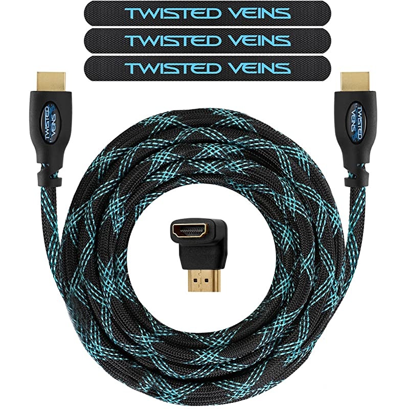 HDMI Cable 50 ft Long High Speed HDMI Cord with Ethernet Maximum Length Single Piece Cable a Replacement Option for an HDMI ExtensionExtender