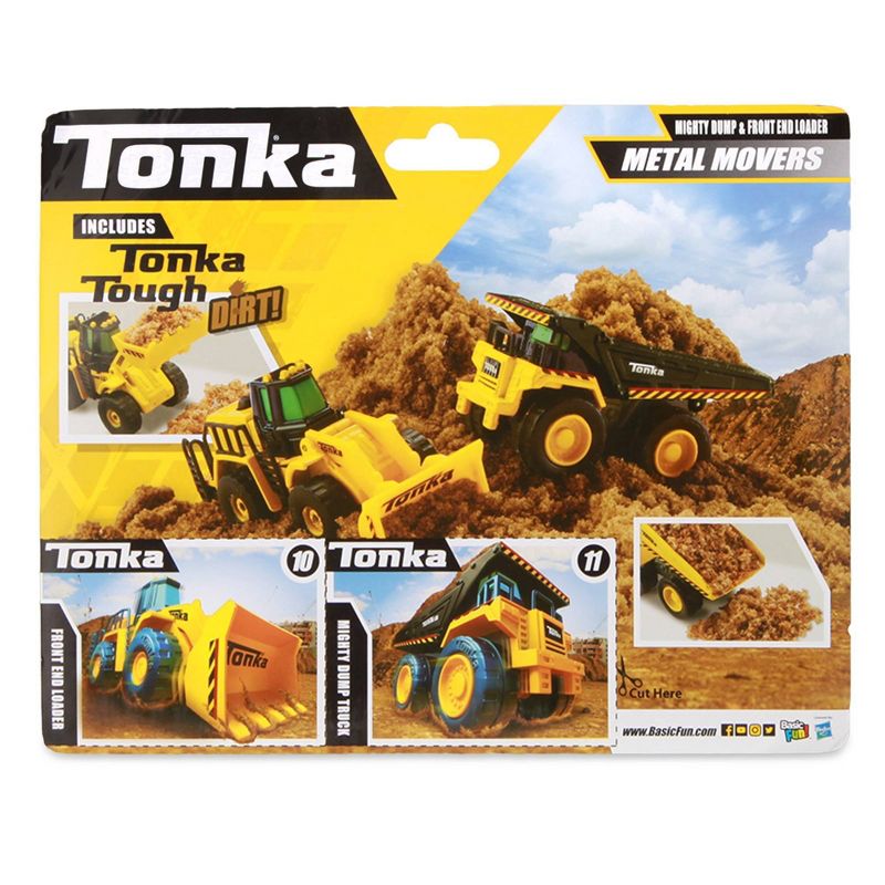 Tonka  Mini Movers - Mighty Dump and Front Loader