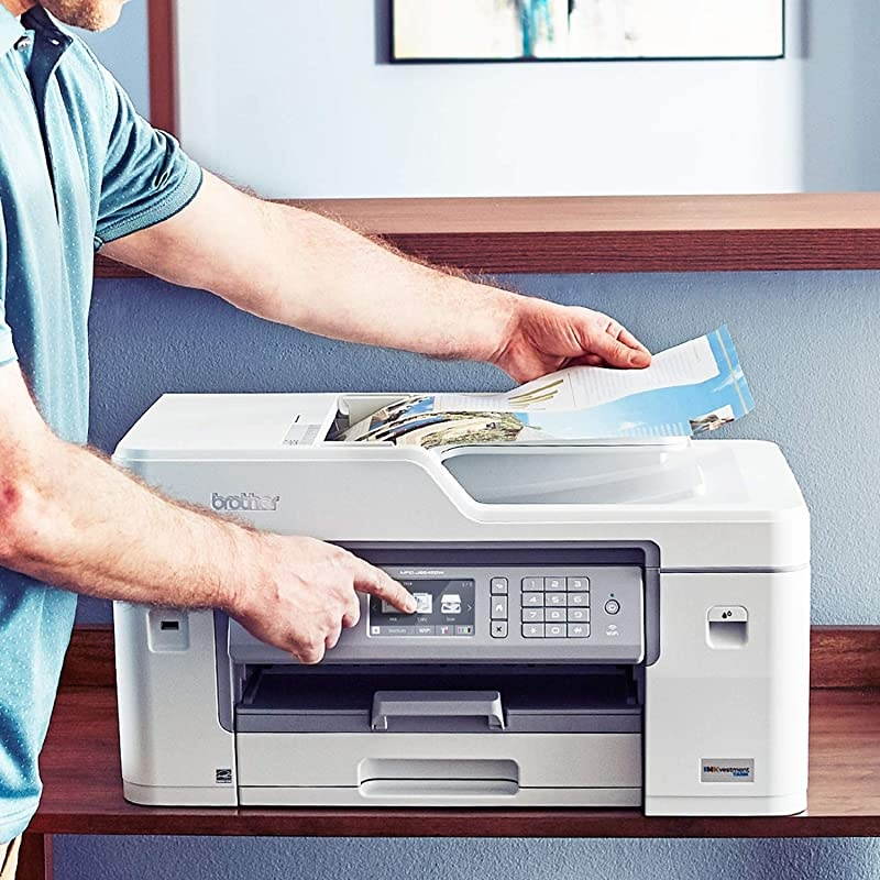 MFCJ6545DWXL INKvestmentTank Color Inkjet AllinOne Duplex Printer Wireless and Ethernet Connectivity includes upto 2Year of InkinBox