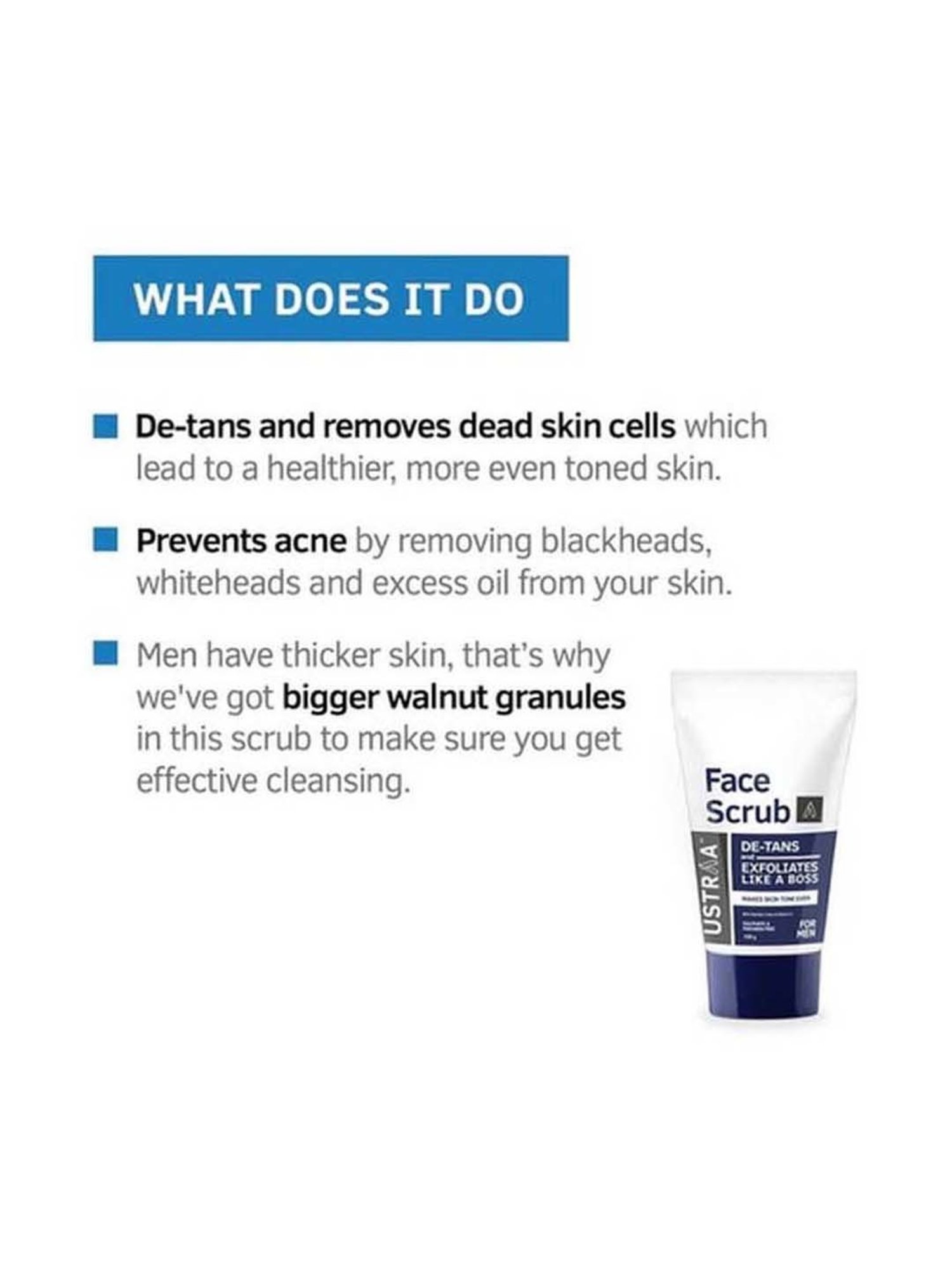 Ustraa Ayurvedic Beard Growth Oil & Hair Growth Vitalizer Combo