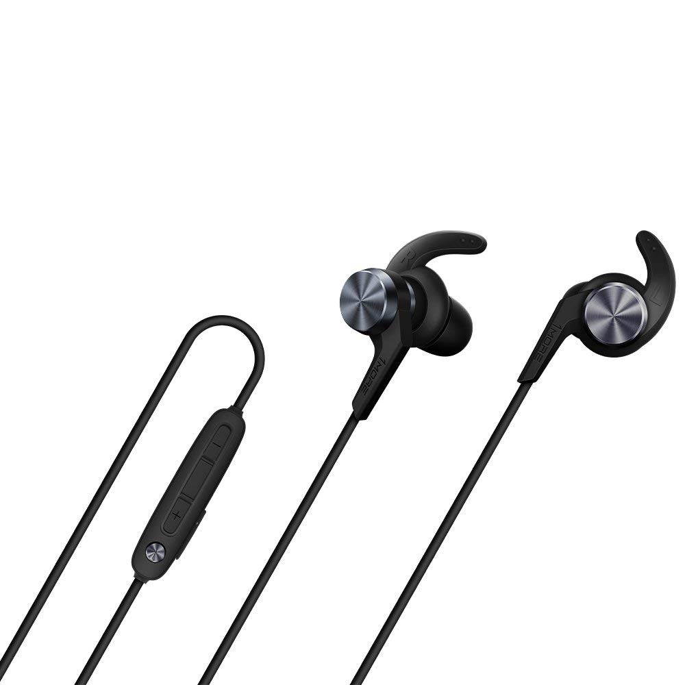 1MORE iBFree Bluetooth 4.2 Sports Earphones Wireless Headphones IPX6 Waterproof Anti Slip with Microphone - E1018BT Black