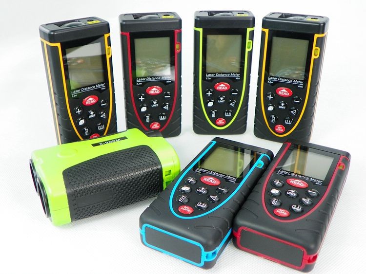 TeKit 60M hand-held High Precision Laser Distance Meter Measurer Diastimeter(0.2m-60m)