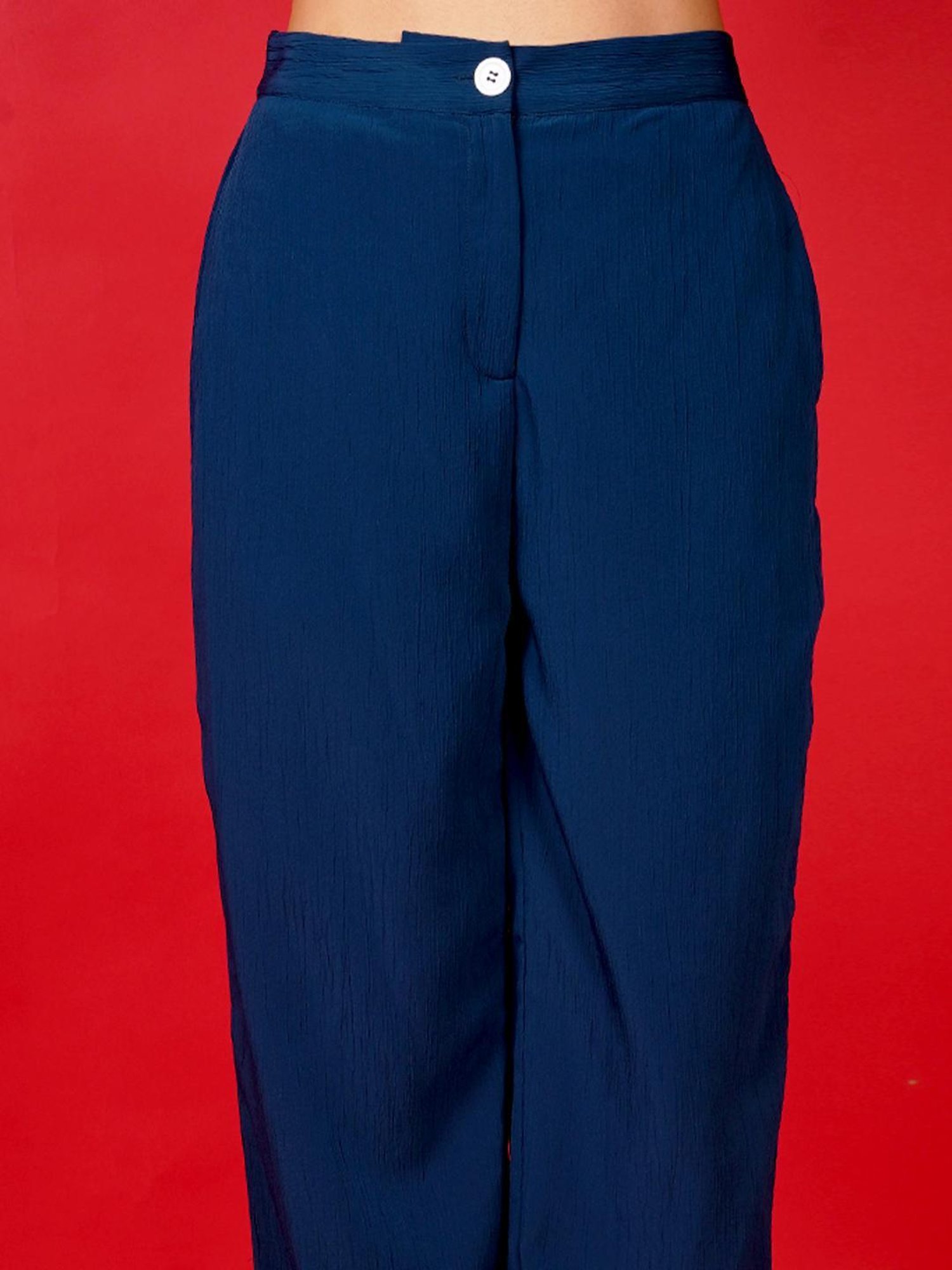 KENDALL + KYLIE Black Mid Rise Bootcut Pants