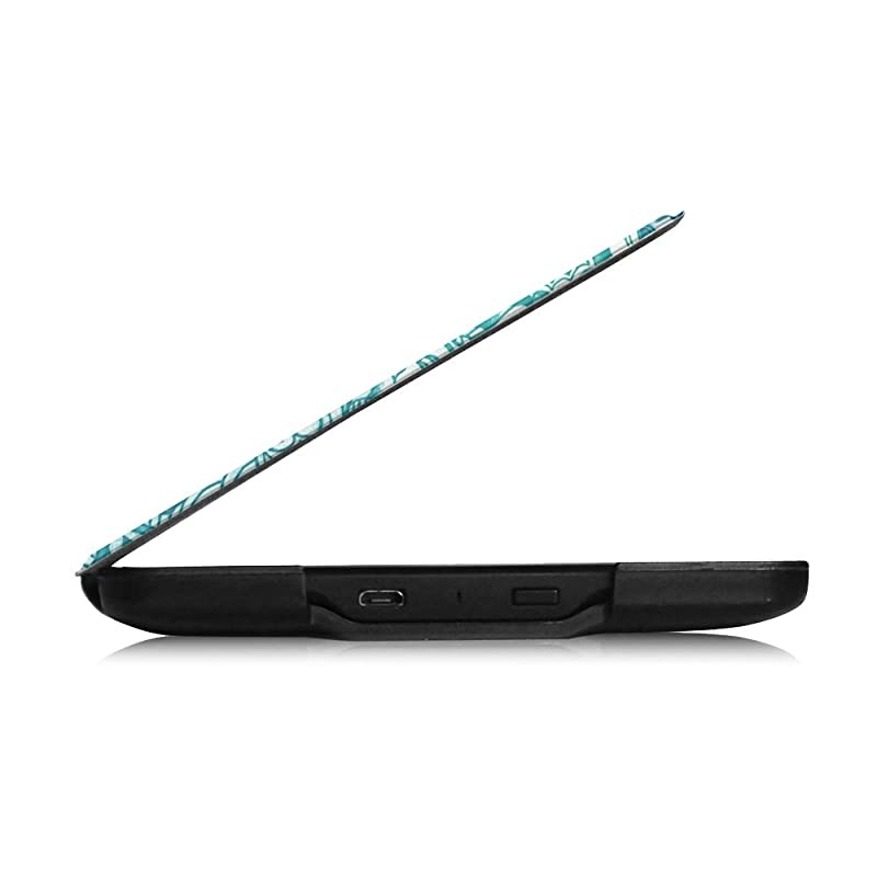 Slimshell Case for Kindle Paperwhite - Fits All Paperwhite Generations Prior to 2018 (Not Fit All-New Paperwhite 10th Gen), Emerald Illusion