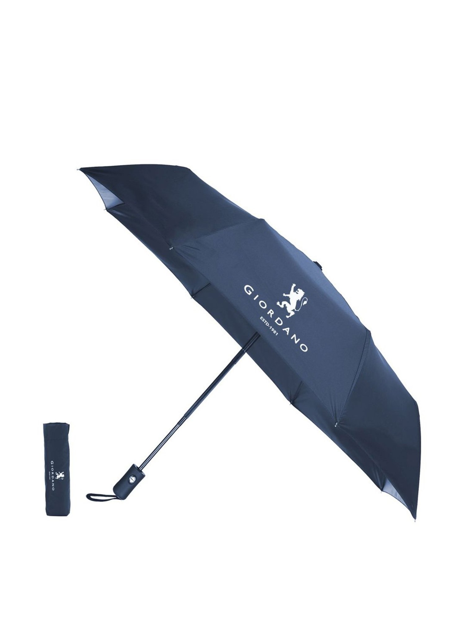 Giordano UV Protection Navy Blue Umbrella