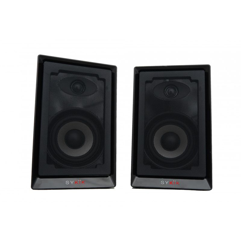 Sykik Powered Monitor Speakers with HD Sound and Wireless Bluetooth Connection