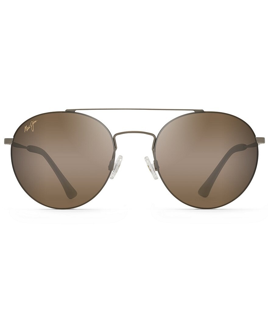 Maui Jim Pele's Hair PolarizedPlus2&reg; Round Aviator 53mm Sunglasses