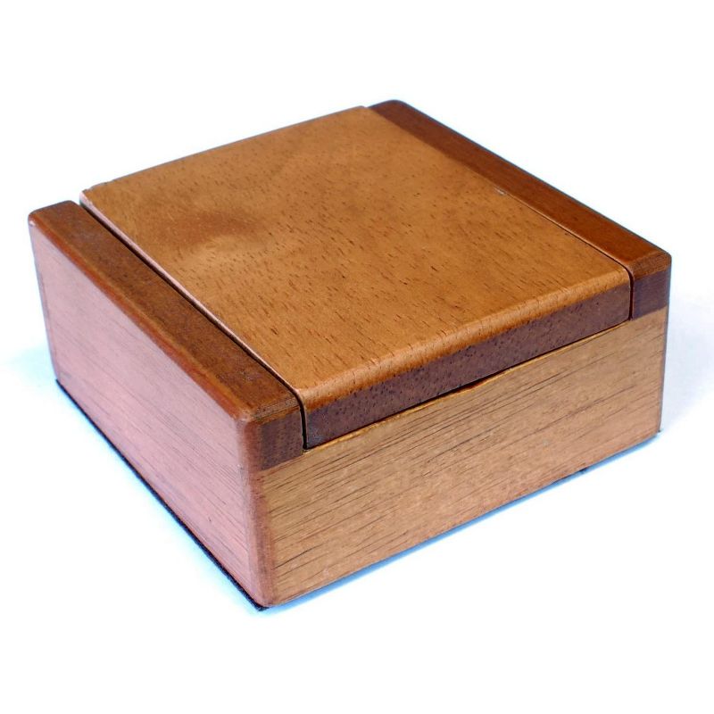 WE Games Old-Fashioned Metal Jacks in a Wooden Box