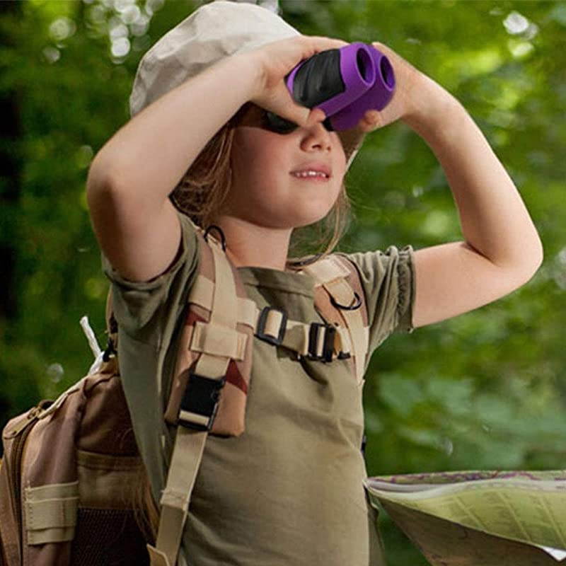 Year Old Girl momampmyaboys Compact Binoculars for Kids Yard Toys Best Gift for 410 Year Girls to Watching Birds Telescope Boys Gifts 10 Years Old to WildifePurple