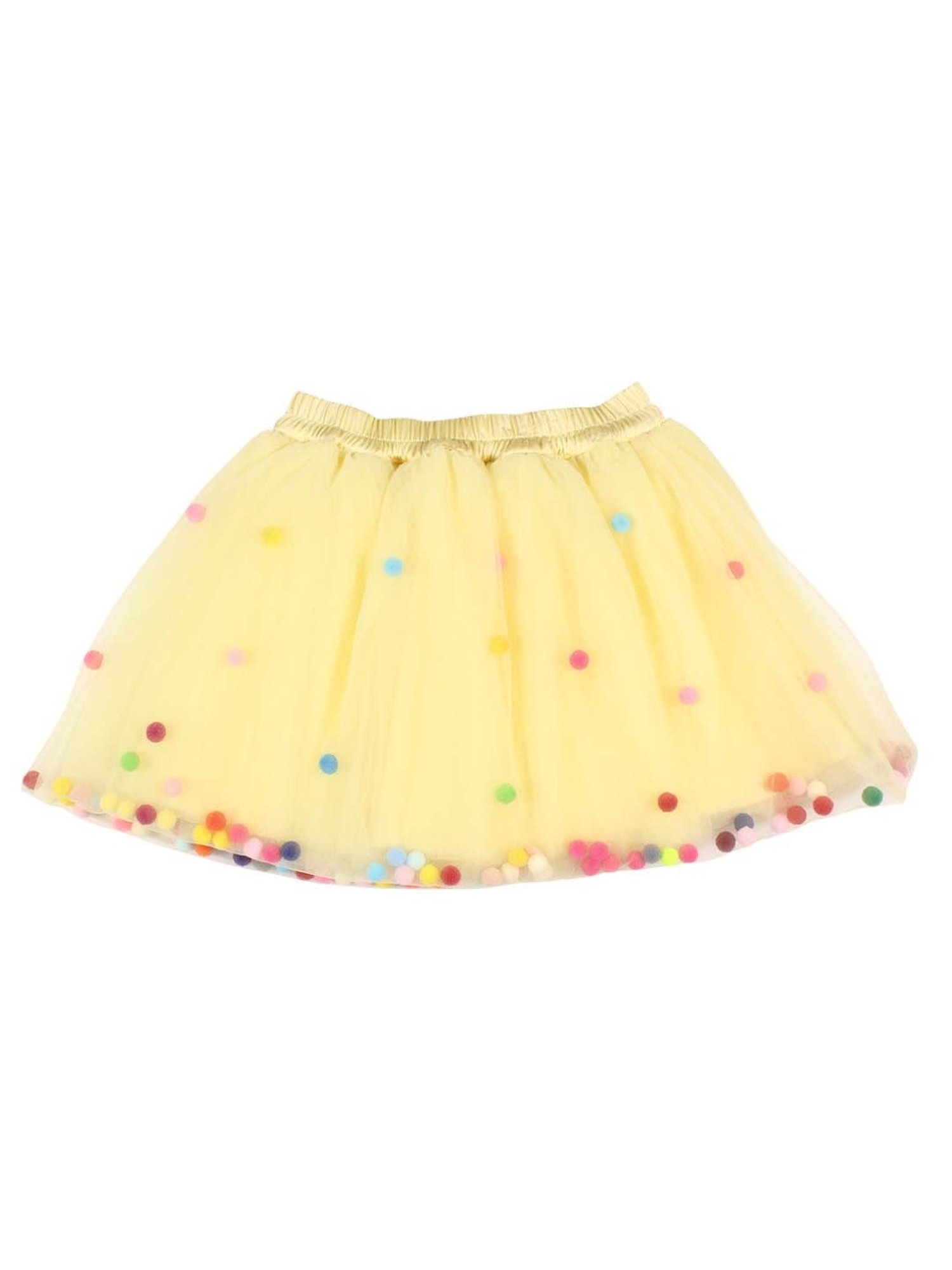 A Little Fable Kids Multicolor Solid Skirt
