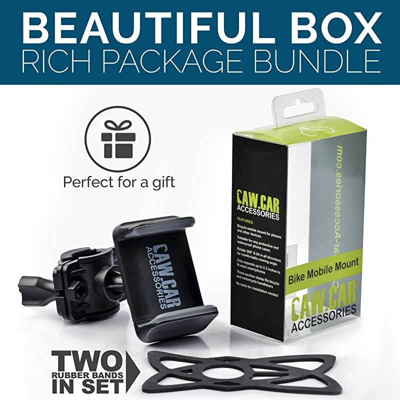 Motorcycle Phone Mount for iPhone 11 Pro Xs Xr 8 PlusMax Galaxy s20 or Any Cell Phone Universal Handlebar Holder for ATV Bicycle Motor+100 to Safeness Comfort