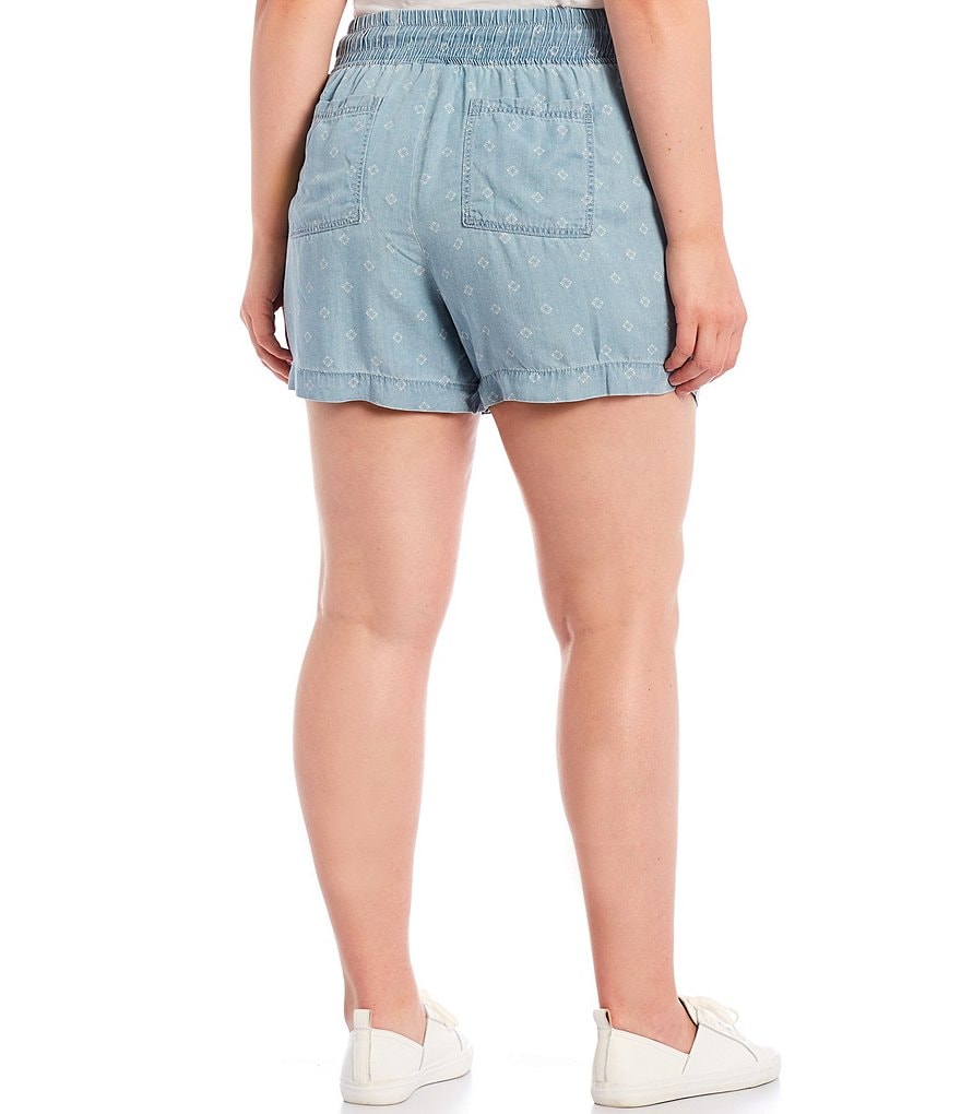 Code Bleu Plus Size Chelsea Bermuda Shorts