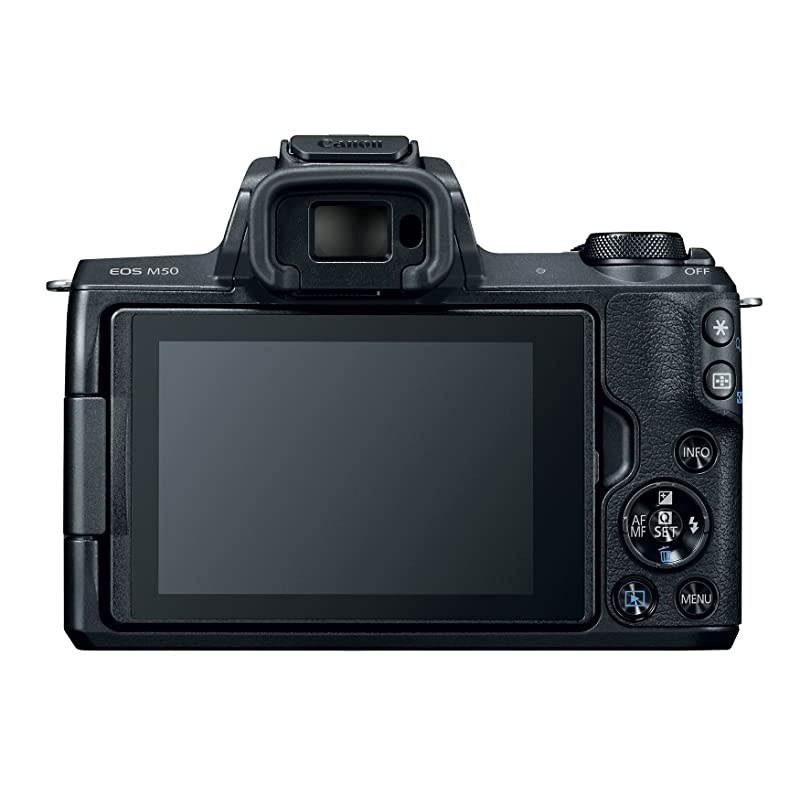 Mirrorless Camera Body [EOS M50] with 4K Video, 24.1 Megapixel (APS-C) CMOS Sensor - Black (Renewed)
