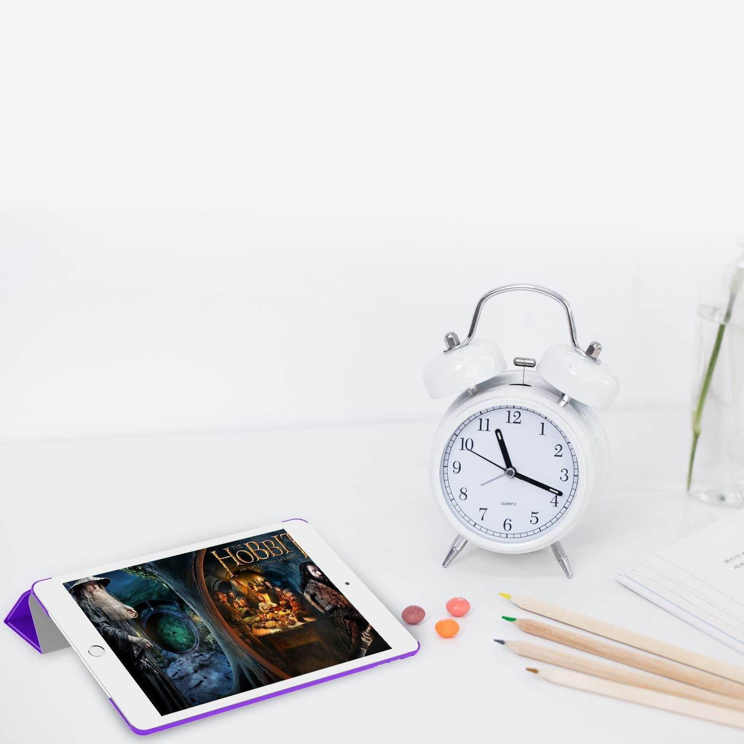 JETech Case for Apple iPad Air 2 (Not for iPad Air 1st Edition), Smart Cover Auto Wake/Sleep, Purple