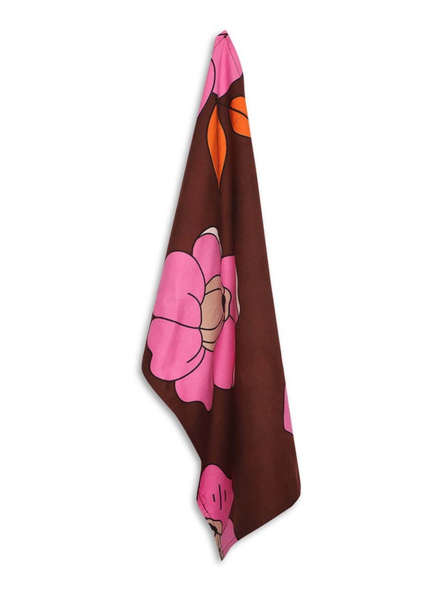 Ariana Yellow & White Cotton Kitchen Apron with Pocket