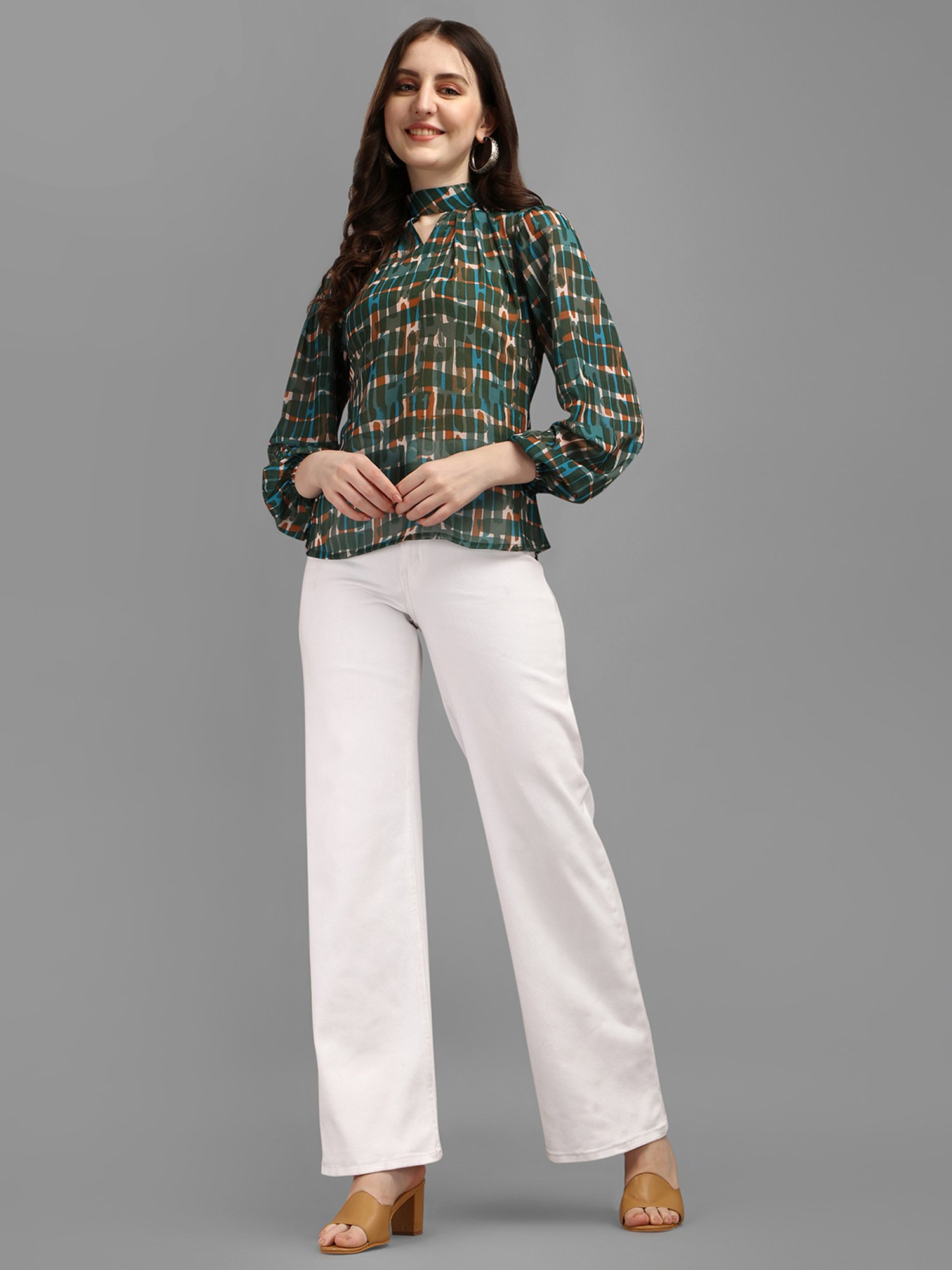 MASAKALI.CO Multicolor Printed Top